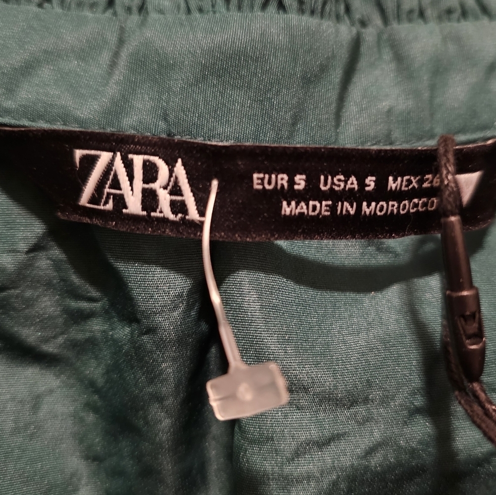 Zara Emerald Long Sleeve Dress - Picture 8 of 8